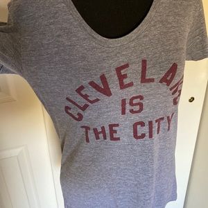 “Cleveland is the City” T-shirt. Homage, size large.